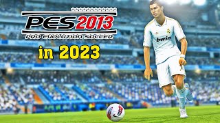 PES 2013 in 2023  The Best Football Game Ever  4K Gameplay 😱🔥 Fujimarupes [upl. by Haag]