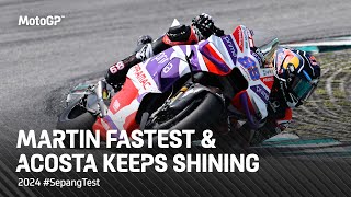 MotoGP™ HIGHLIGHTS 🚀  2024 SepangTest Day 1 [upl. by Hollis]