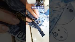 Come cambiare la cerniera di un jeans parte 1 [upl. by Croix]