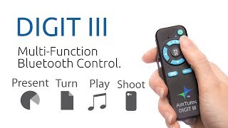 AirTurn Digit III Video and Photo Remote Control [upl. by Fryd]