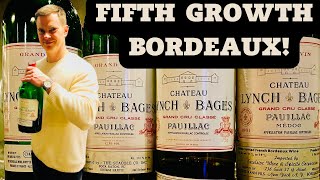 Wine Collecting FIFTH GROWTH Bordeaux Wines Part 2 [upl. by Elidad]