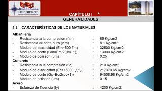 01 DISEÑO SÍSMICO EN ALBAÑILERÍA CONFINADA  GENERALIDADES [upl. by Ahtamas]