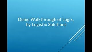 Logix Demo Walkthrough 2023 Update [upl. by Spevek]