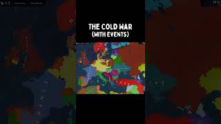 Cold War Timelapse ❄️🔥eastgermany westgermany ussr usa [upl. by Eniawed]