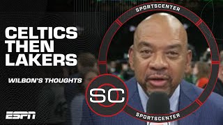 Celtics then Lakers IN THAT ORDER 👀 Michael Wilbon on the meaning of Bostons title  SportsCenter [upl. by Edals]