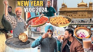 2024 New Year in Amritsar  Kala Shah Amritsari Kulcha  Amritsar Street Food [upl. by Koralie399]