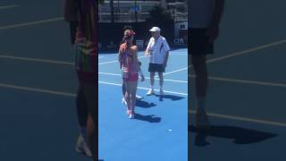 Leander Paes and Martina Hingis  Australian Open 2017 [upl. by Yeblehs573]