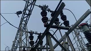 132 KV service stationAjay vlogs 749 132kv transformer power house [upl. by Dag]