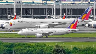 20 MINS of Plane Spotting at Manila Ninoy Aquino Airport MNLRPLL [upl. by Irret181]