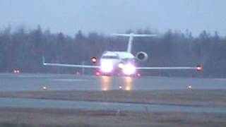 Air Canada Jazz Canadair CRJ100200ER departing YHZ [upl. by Aiek]