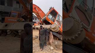 Unique Excavator Track Chain Repair youtubeshorts shortsfeed foryou [upl. by Norean]