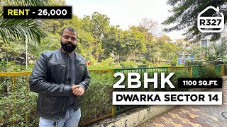 2 BHK DDA FLAT IN DWARKA SECTOR 14  RENTAL FLATS IN DELHI  BRS SHOW R327 [upl. by Anon]