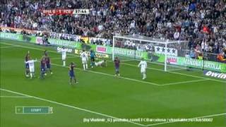 Real Madrid  Barcelona 02 10042010 highlights tricks [upl. by Langbehn85]