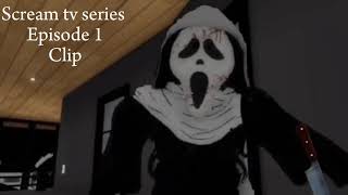 Scream tv seriesbehind the scenesclip from the scream tv series [upl. by Afatsom]