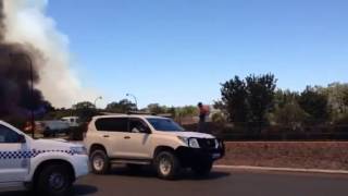 Perth bush fires Ellenbrook swan valley western australia [upl. by Peers]