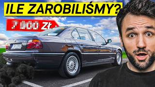 Kupiliśmy NAJTAŃSZE BMW 735i by na nim zarobić w 48h [upl. by Nagaek]