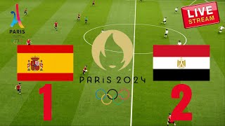 🔴Egypt U23 vs Spain U23 21 Extended HIGHLIGHTS  Olympic PARIS 2024 [upl. by Ailecara]