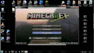 Minecraft 146  147  Texture Pack Install Tutorial  DavidiansLair [upl. by Leonora707]