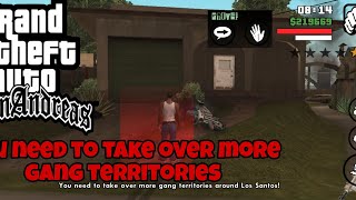 Gta San Andreas  you need to take over more gang territories around los Santos [upl. by Martel]