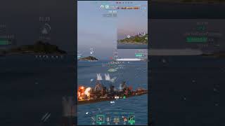 Warships🏴‍☠️  Ipiranga  give them the broadside to farmworldofwarshipsgames wows cqc [upl. by Aim307]