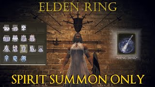 ELDEN RING  Spirit Ash Summon Only Run Pt 1 [upl. by Algy]