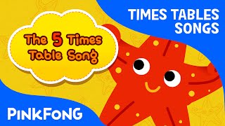 The 5 Times Table Song  Count by 5s  Times Tables Songs  PINKFONG Songs for Children [upl. by Chatav421]