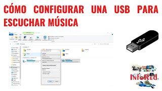 Cómo Configurar una Memoria USB para Escuchar Música [upl. by Ahsinauj]