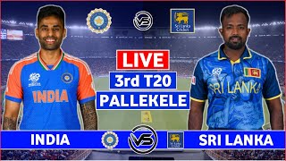 India vs Sri Lanka 3rd T20 Live  IND vs SL 3rd T20 Live Scores amp Commentary [upl. by Naej]