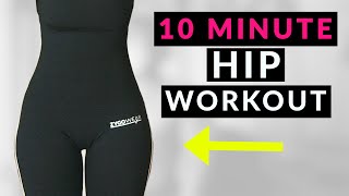 10 Min Wider Hips Home Workout  Vol 1 [upl. by Wightman]