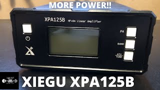 Xiegu XPA125B Ham Radio Amplifier [upl. by Bonis233]