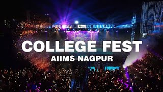 College Fest • AIIMS Nagpur [upl. by Ahseuqram]