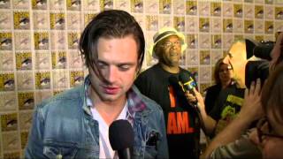 Comic Con 2013  Sebastian Stan on Captain America The Winter Soldier [upl. by Pizor153]