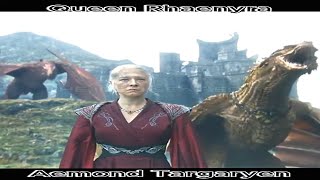 Queen Rhaenyra Targaryen vs Aemond Targaryen  Rhaenyra Assemble All Dragons houseofthedragonedit [upl. by Richard]