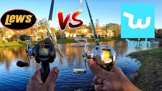 20 Wish App Baitcaster Fishing Reel VS 150 Fishing Reel [upl. by Ahsenhoj860]