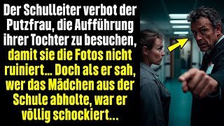 Der Direktor ließ die Putzfrau nicht zur Aufführung ihrer Tochter… Doch als er sah wer sie abholte… [upl. by Ennayr]