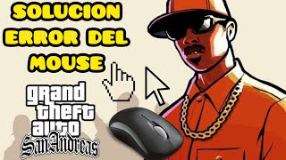 SOLUCION Error del Mouse en GTA San Andreas Método definitivo ✅✅ [upl. by Farly449]