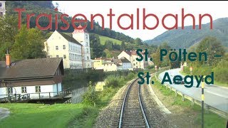 Führerstandsmitfahrt Traisentalbahn St Pölten  St Aegyd HD  Cab Ride  ÖBB 2143 [upl. by Nirb]