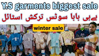 baby baba imported clothes in Karachi  ys garments big sale  baby garments wholesale winter [upl. by Ayortal]