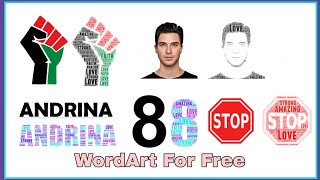 How to create WordArt for FREE [upl. by Montanez]