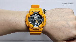 Casio GShock GA100A9A [upl. by Assirec597]