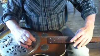 Slant chords on the Dobro guitar [upl. by Mcgurn12]