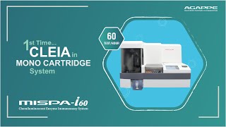 Mispa i60  Fully Automated Chemiluminescence Enzyme Immunoassay Analyzer with 60 Tests Hr [upl. by Piggy]