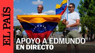 DIRECTO  Diáspora venezolana se reúne en apoyo a Edmundo González en el parlamento español EL PAÍS [upl. by Sigvard]