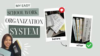 The Best Way to Organize Kids Schoolwork amp Memories [upl. by Enileoj]