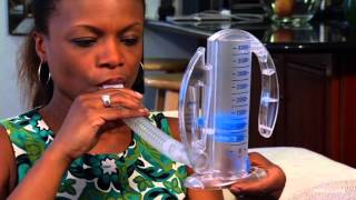 How to Use Your Incentive Spirometer English  Memorial Sloan Kettering [upl. by Tenaj242]