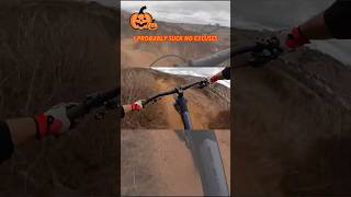 SOCAL Flat Corners are SPOOKY I Have to Get Better HAPPY HALLOWEEN mtb cornering gopro bike [upl. by Free265]