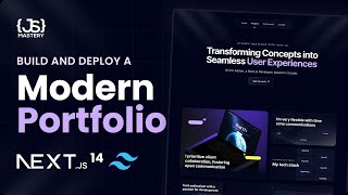 Build and Deploy an Amazing Developer Portfolio with Next JS and Framer Motion [upl. by Nossaj]