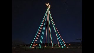 The Tularosa New Mexico Christmas Tree 2023 [upl. by Sellma]