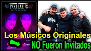 Los Temerarios Harán su último concierto en El Foro Sol y No Fueron Invitados Los Músicos Originales [upl. by Ahsatin33]