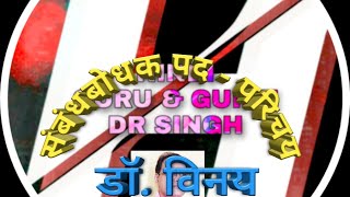 हिंदी व्याकरण  संबंधबोधक पद  परिचयParsing of postpositionhindi guru amp guide dr singhdr v k s [upl. by Llewej540]